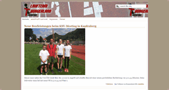 Desktop Screenshot of laufteam.at